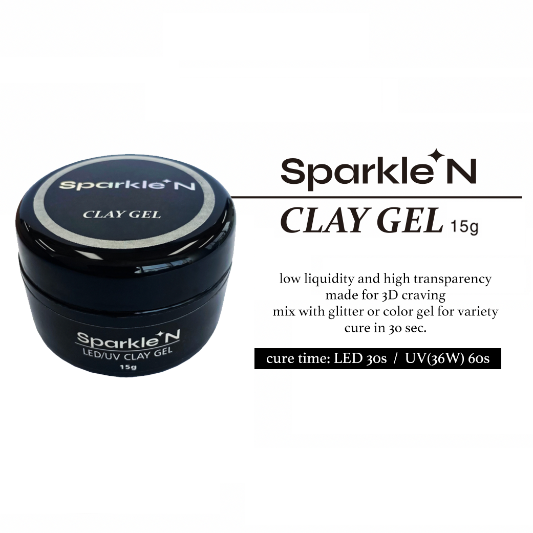 Sparkle N Clear Gel 🫙 Clay Gel