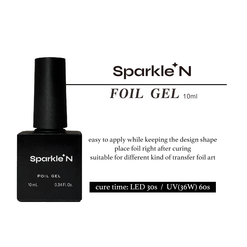 Sparkle N Clear Gel 🫙 Foil Gel