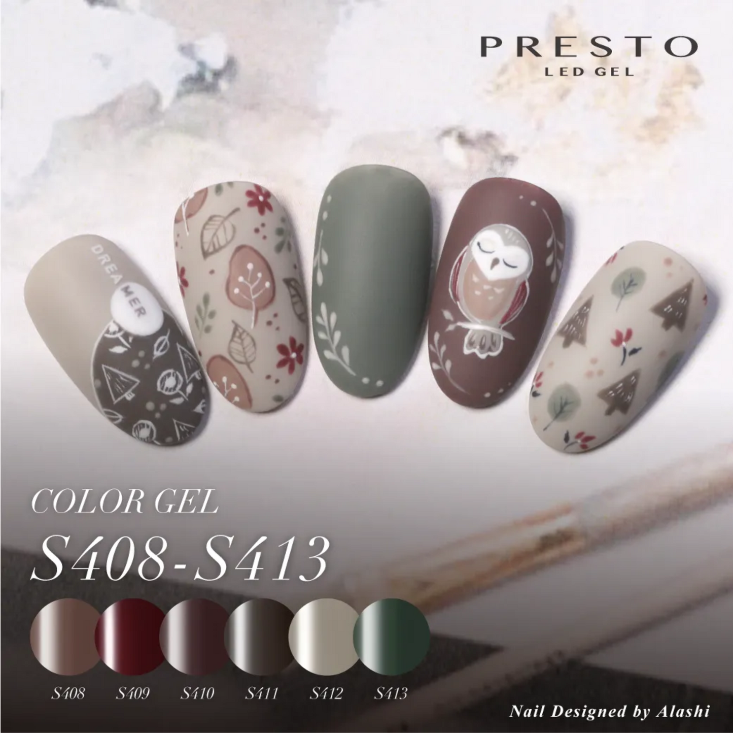 Presto Color Gel Polish S401-J074