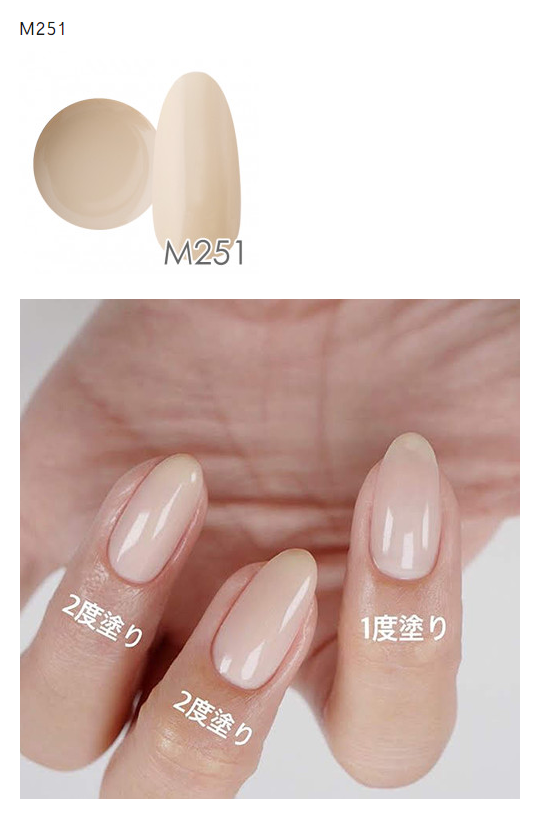 NYCOGEL COLOR GEL Japanese Professional Gel for Nail Artists G201-M300