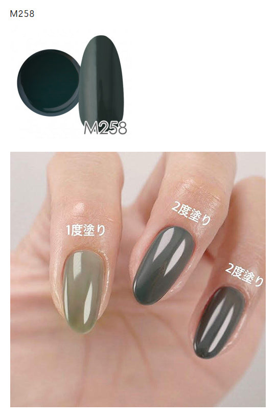 NYCOGEL COLOR GEL Japanese Professional Gel for Nail Artists G201-M300