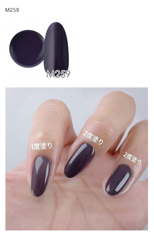 NYCOGEL COLOR GEL Japanese Professional Gel for Nail Artists G201-M300