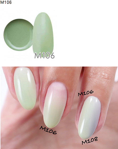NYCOGEL COLOR GEL Japanese Professional Gel for Nail Artists M101-G200