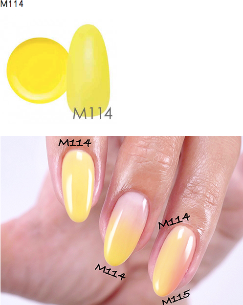 NYCOGEL COLOR GEL Japanese Professional Gel for Nail Artists M101-G200
