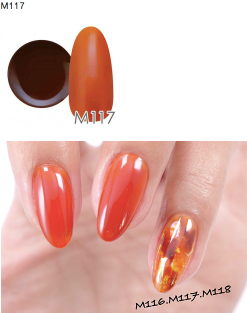 NYCOGEL COLOR GEL Japanese Professional Gel for Nail Artists M101-G200