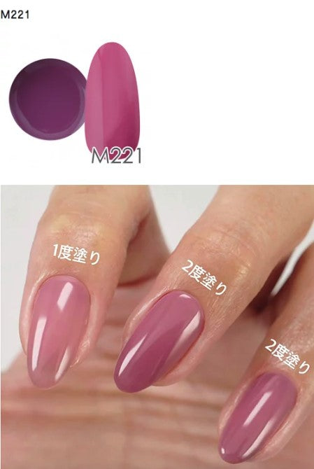 NYCOGEL COLOR GEL Japanese Professional Gel for Nail Artists G201-M300