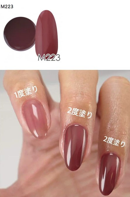 NYCOGEL COLOR GEL Japanese Professional Gel for Nail Artists G201-M300