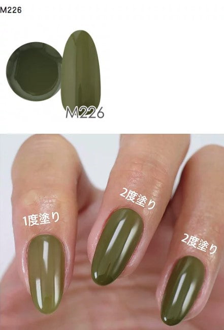 NYCOGEL COLOR GEL Japanese Professional Gel for Nail Artists G201-M300