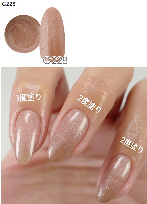 NYCOGEL COLOR GEL Japanese Professional Gel for Nail Artists G201-M300