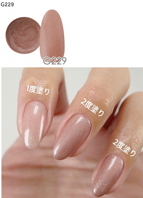 NYCOGEL COLOR GEL Japanese Professional Gel for Nail Artists G201-M300