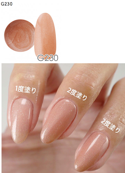 NYCOGEL COLOR GEL Japanese Professional Gel for Nail Artists G201-M300
