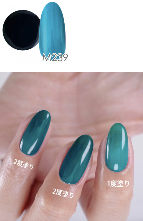 NYCOGEL COLOR GEL Japanese Professional Gel for Nail Artists G201-M300