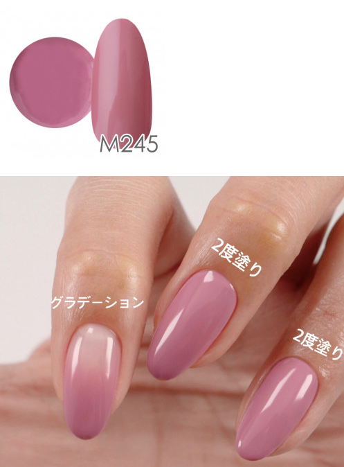 NYCOGEL COLOR GEL Japanese Professional Gel for Nail Artists G201-M300