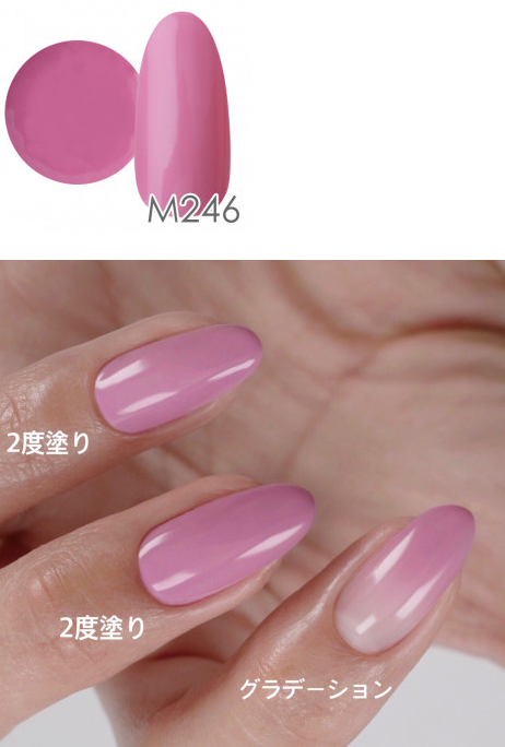 NYCOGEL COLOR GEL Japanese Professional Gel for Nail Artists G201-M300
