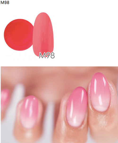 NYCOGEL COLOR GEL Japanese Professional Gel for Nail Artists M1-M99