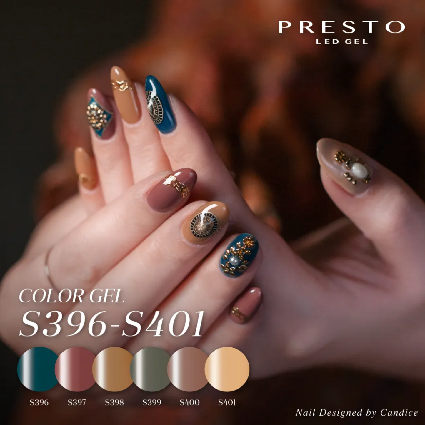 Presto Color Gel Polish S301-S400